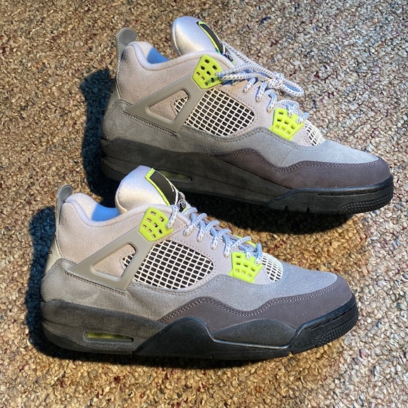 Nike Air Jordan 4 Neon 95 - Picture 1 of 12